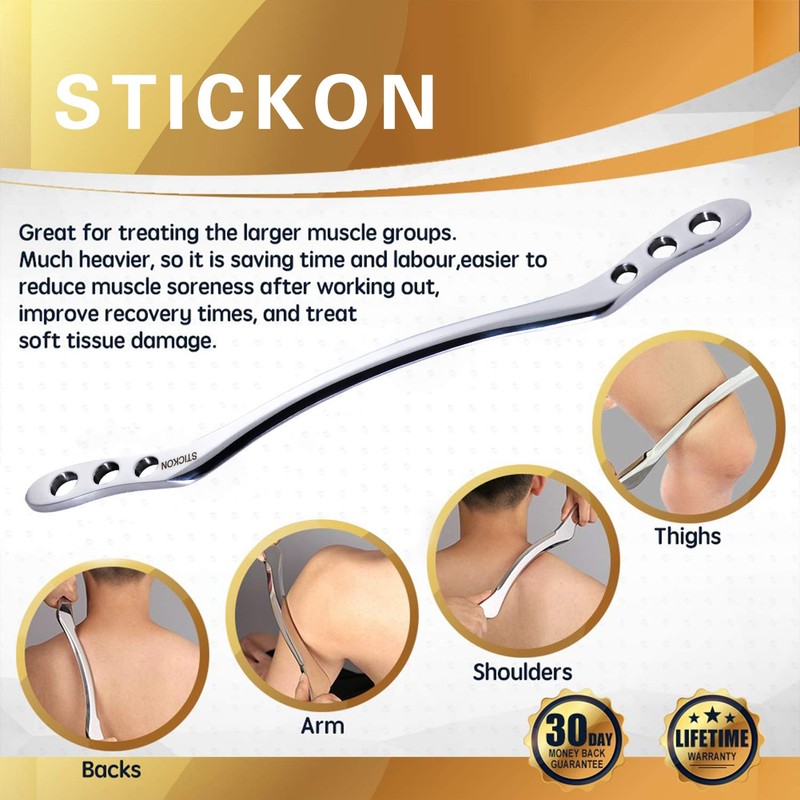 Stainless Steel Gua Sha Scraping Massage Tool myofascial release tools