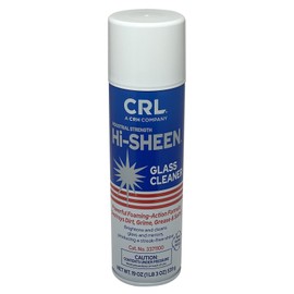 CRL Hi Sheen Glass Cleaner Industrial Strength Streak Free Shine for Homes and Shops