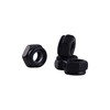 SBRRAIL M3 Hex Nuts Inserted Nylon Small Hardware Self Locking