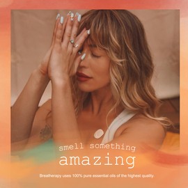 Breatherapy Self-Care Kit | Pure Essential Oil Aromatherapy Inhalation Tabs | Digestion, Peace, Fortify and Harmony Patches | 8-Pack