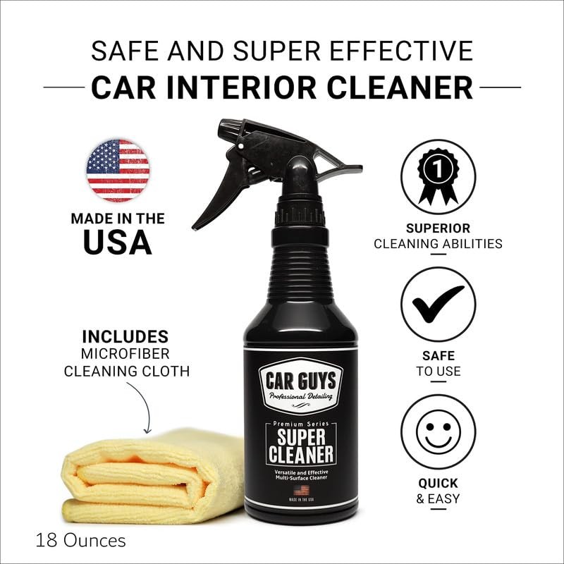 CAR GUYS Super Cleaner | Effective Car Interior Cleaner |