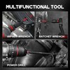 EZARC 21PCS Impact Socket Adapter Set, Includes CR-MO Universal Swivel