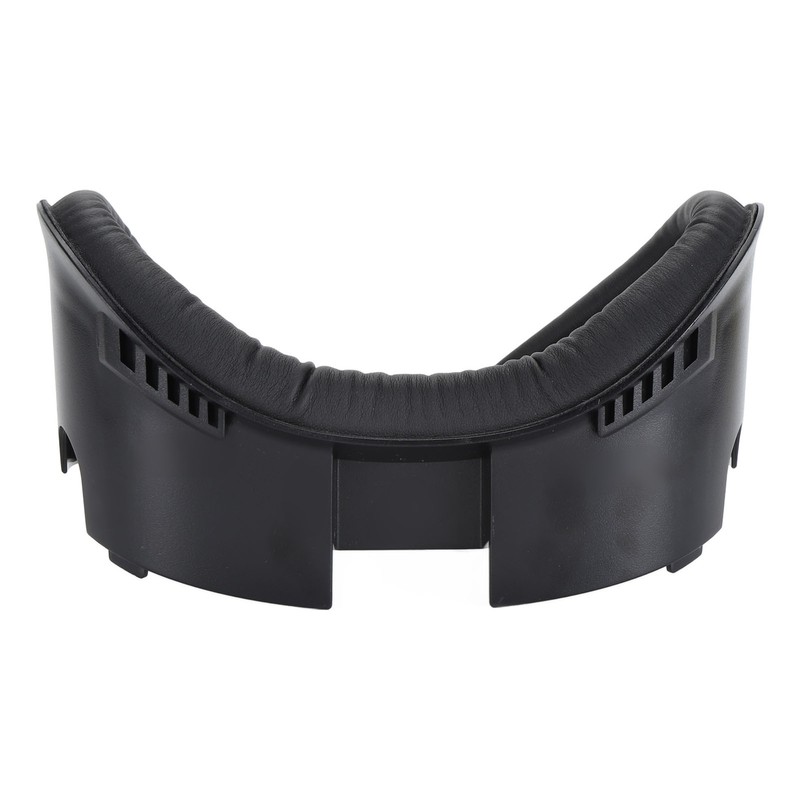 VR Face Pad Black Raised PU Leather Sweat Proof Light