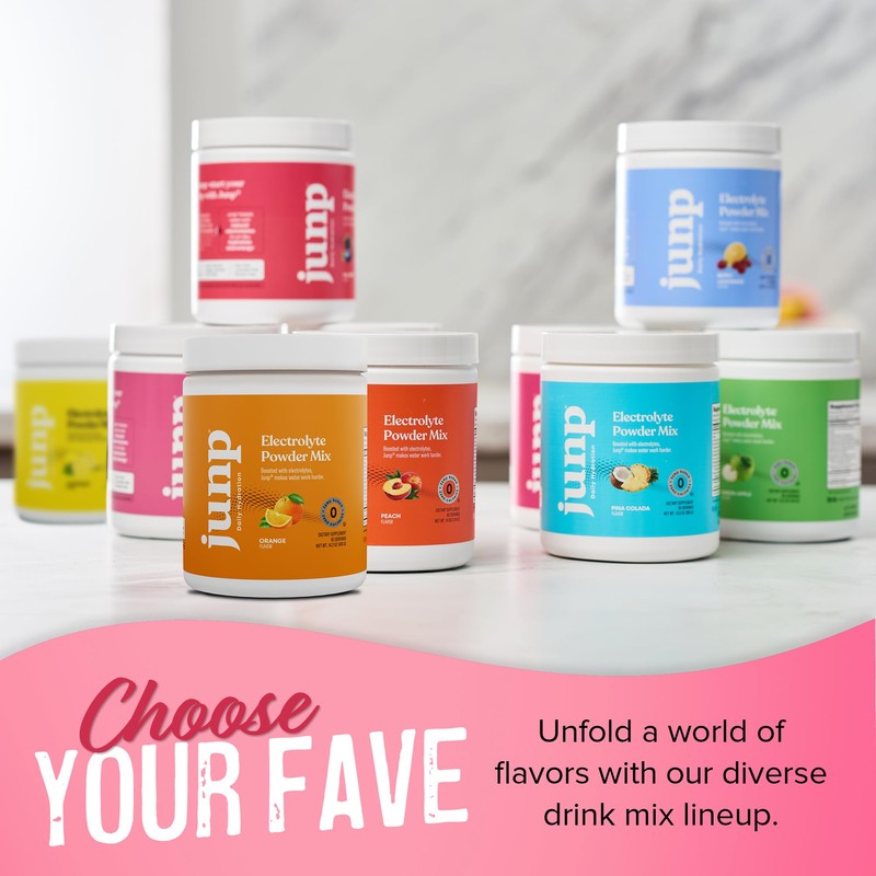 JUNP JUNP Electrolytes Powder No Sugar No Carbs, Wild Berry