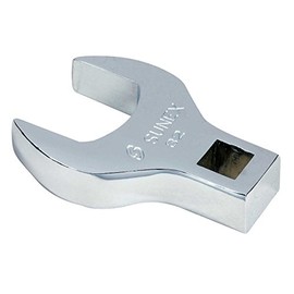 SUNEX TOOLS 97332A - Llave de pie de cuervo recta de 1/2" (32 mm, totalmente pulida)