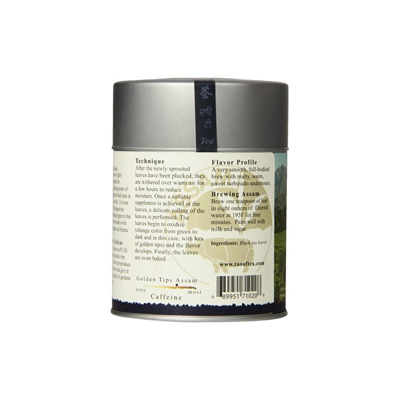 The Tao of Tea, Golden Tips Assam Black Tea, Loose