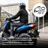 BIVYAX 1 Set Exhaust Gasket for Yamaha 2T 50cc Scooter,