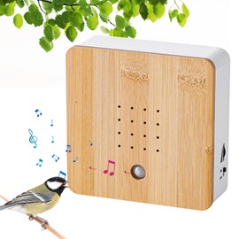 WIYETY Bird Chirping Motion Sensor Box: Nature Sounds Box Bird Singing Motion Sensor Bird Sounds Box with Wall Mount Natural Sounds Sound Box