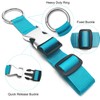ZOUIQSS Luggage Straps for Adding a Bag, Jacket Gripper, Luggage