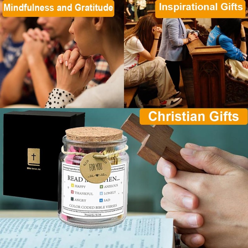 Bible Verse Jar,Read Me When Bible Verses Jar,Prayer Jar, Hope