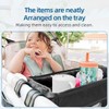 Stroller Snack Tray Compatible with Wonderfold Wagon - Upgraded with