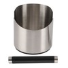 Stainless Steel Coffee Grounds Knock Box Coffee Knock Box with