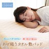 Bed Pad, Absorbent, Quick Drying, Single, Beige, 39.4 x 80.7