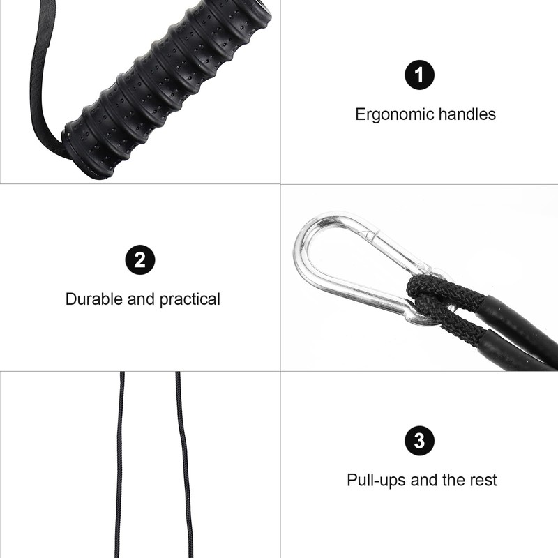 BESPORTBLE Fitness Pulley Cable Tricep Rope Chest Expander Cables Strength