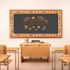 Lucleag 65.6 Ft Fall Pumpkin Bulletin Board Border, Self-Adhesive Pumpkins