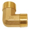 Joywayus 2PCS 3/4"NPT Male x 3/4"NPT Male 90-Degree Elbow Pipe