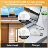 Neporal MagicGlow Rechargeable Solar Light Bulbs with Remote, USB+Solar Rechargeable