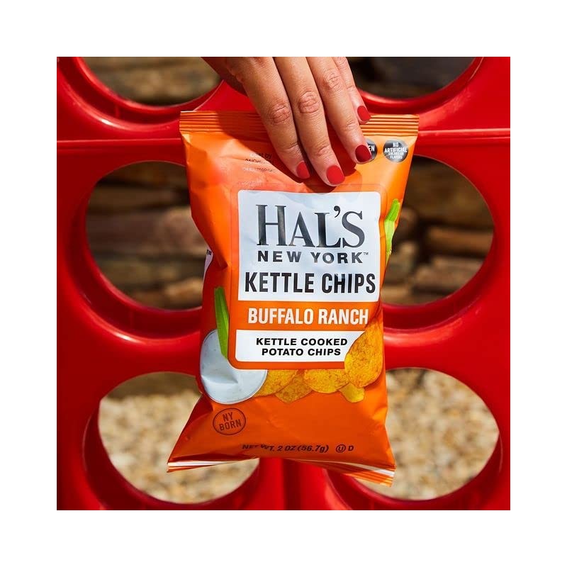 Hal's New York Kettle Cooked Gluten Free Buffalo Ranch Flavored