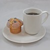 Just Dough It Fake Cup of Coffee and Muffin