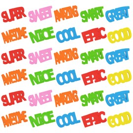 30pcs Phrases Pencil Erasers, Bulk Positive Phrases Erasers Encourage Eraser for Classroom Rewards Party Favors Gift Filling Eraser