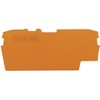 WAGO ABSCHLUSSPLATTE ORANGE 2002-1692