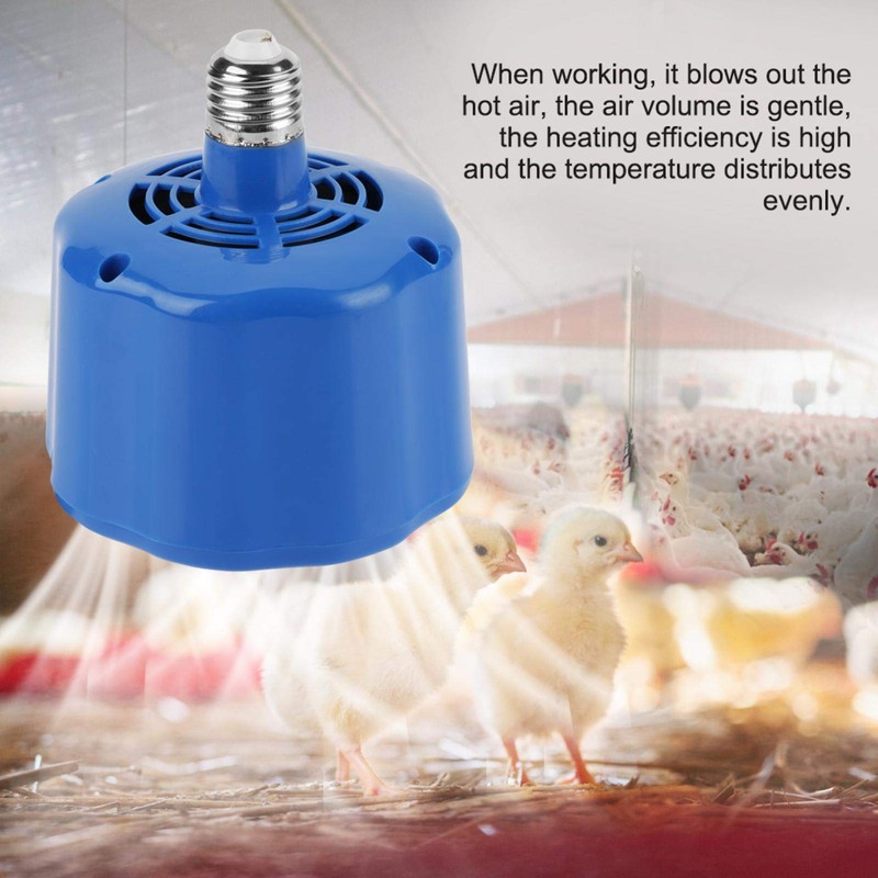 ciciglow Heating Lamp, 100-300 W Breeding Heating Lamp Thermostat LED