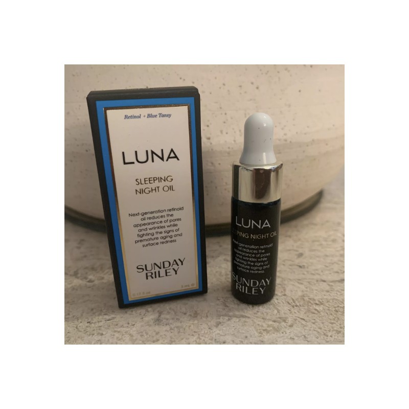 SUNDAY RILEY Luna Retinol Sleeping Night Oil .17oz/5mL Travel Size