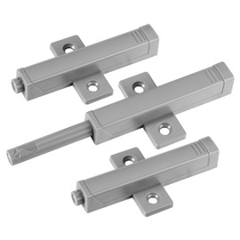 Push to Open Door Opener, Pack of 3, Heavy Duty Push Open Magnetic Opener, 45N Cabinet Door Damper, Kitchen Cabinet, Magnetic Cupboard Door Opener, Pressure Door Damper for Wardrobe