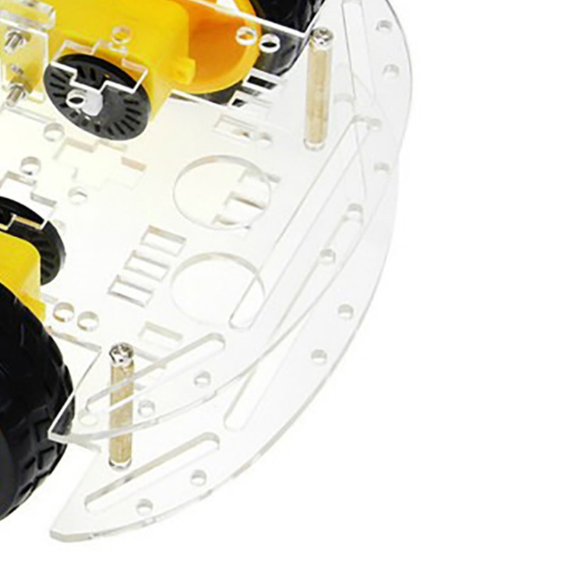 Smart Robot Car Kit Acrylic Double 4WD DIY Smart Robot