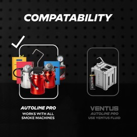 AutoLine Pro Smoke Fluid Refill Solution for Automotive Smoke Machines (EVAP, Vacuum, and More) [Not for Ventus]
