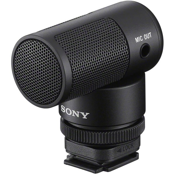 Sony ECM-G1 Camera Microphone Shotgun Microphone Forward Directional Windscreen Included