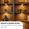 Brilliant Evolution Stick On Push Lights - 6 Pack Remote