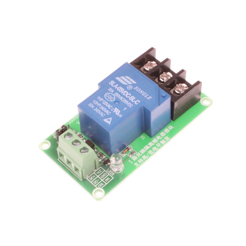 NOYITO 30A 1-Channel Relay Module High Low Level Trigger with