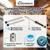 DEHOMKUS RV Anode Rod Kit 9.25" 3/4"NPT for Suburban Mor-Flo