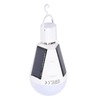 Solar Panel LED Light Bulb Portable Waterproof Indoor/Outdoor Hiking Camping