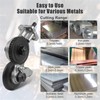 Universal Electric Drill Plate Cutter Attachment Electric Sheet Metal Cutter