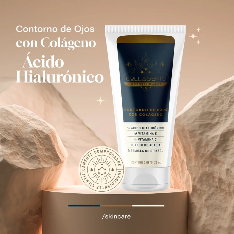 Collagenic Crema contorno de ojos reparadora, especial para piel sensible