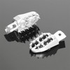 Monkey125 CNC Spiked Front Foot Pegs Compatible with Grom/MSX 125