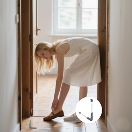 Teleskopierbares Schuhmessgerät, Präzises Schuhgrößenmesser für Kinder und Erwachsene, Fuß und Innenschuhmessgerät, Schuhgrößenmesser für Kinder Erwachsene Füße Messung von Fußgrößen (110–320 mm)