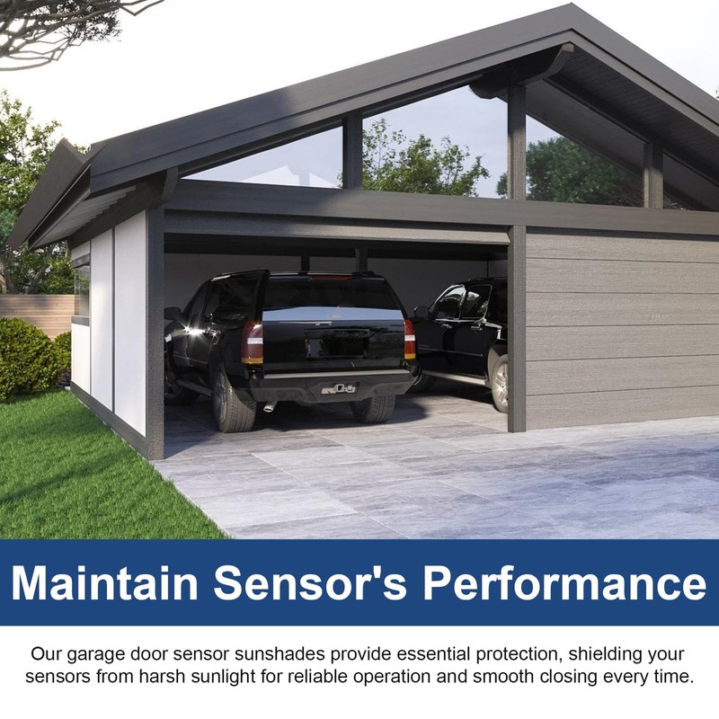 Garage Door Sensor Sun Shade Protector, Garage Door Safety Sensor