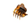 My Style Small 1.5 cm Nylon Hair Claw Clip Brown