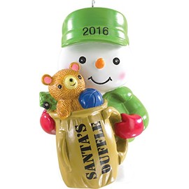2016 AAFES Snowman - Carlton Heirloom Ornament