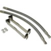 TireMinder 16-19.5 Inch Braided Steel Valve Extender Kit for Dually