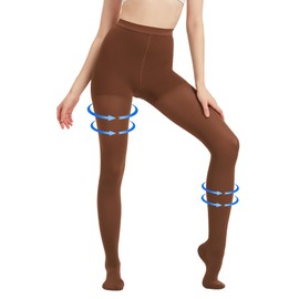 AMZAM® Medizinische Kompressionsstrümpfe für Damen und Herren, offene Zehen, blickdicht, feste Unterstützung, 15–20 mmHg, abgestufte Kompressionsstrümpfe helfen Schwellungen, Ödeme, Krampfadern