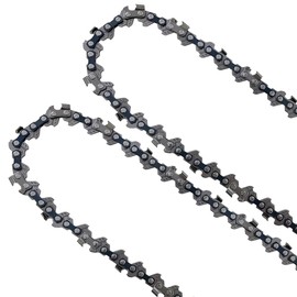 Aporozona 2PCS 12inch Chainsaw Chain, (3/8LP 043 45DL) Replacement Accessories Chainsaw Blade Fits DEWALT DCCS620B, Fits Oregon 90PX045G, Fits Echo 90PX45CQ, Fits Greenworks, Fits RYOBI, Fits Worx