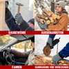 HANDLANDY Thermal Winter Work Gloves, Padded Safety Gloves, Cold Weather
