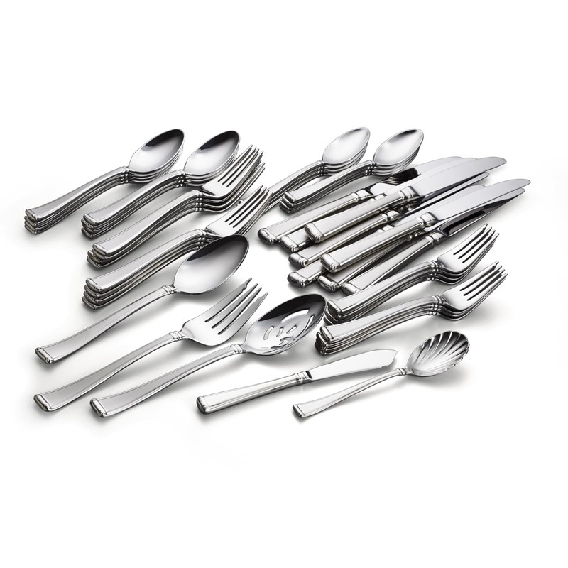 Gorham Lenox 45-Piece Gorham Column Frosted, Silver