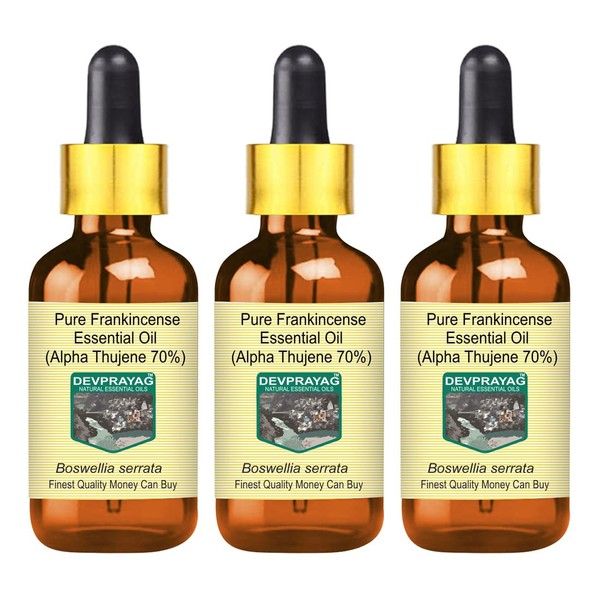 Devprayag Pure Frankincense Essential Oil (Alpha Thujene 70%) Boswellia serrata
