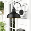 Bestshared 14" Gooseneck Barn Light Farmhouse Wall Mount Light Fixture