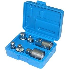'6 x Übergangsteil Reducer Adapter Set for Ratchet and Spanner 1/4 "-3/4 Ratchet Chrome Vanadium Steel